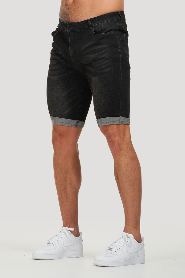 THE LORENZO SHORTS - DARK GREY - ICON. AMSTERDAM