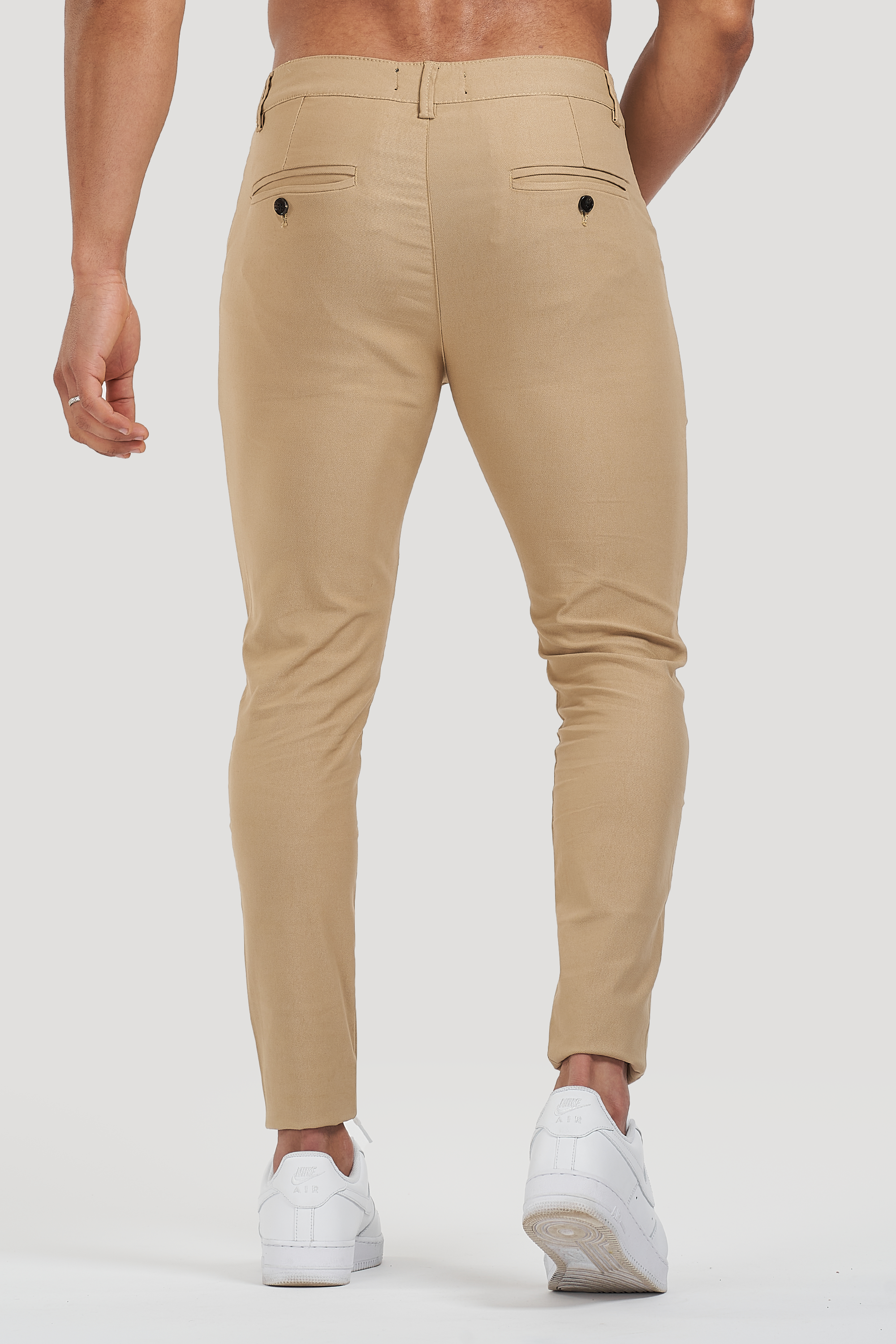 THE AVANI TROUSERS - CREAM - ICON. AMSTERDAM