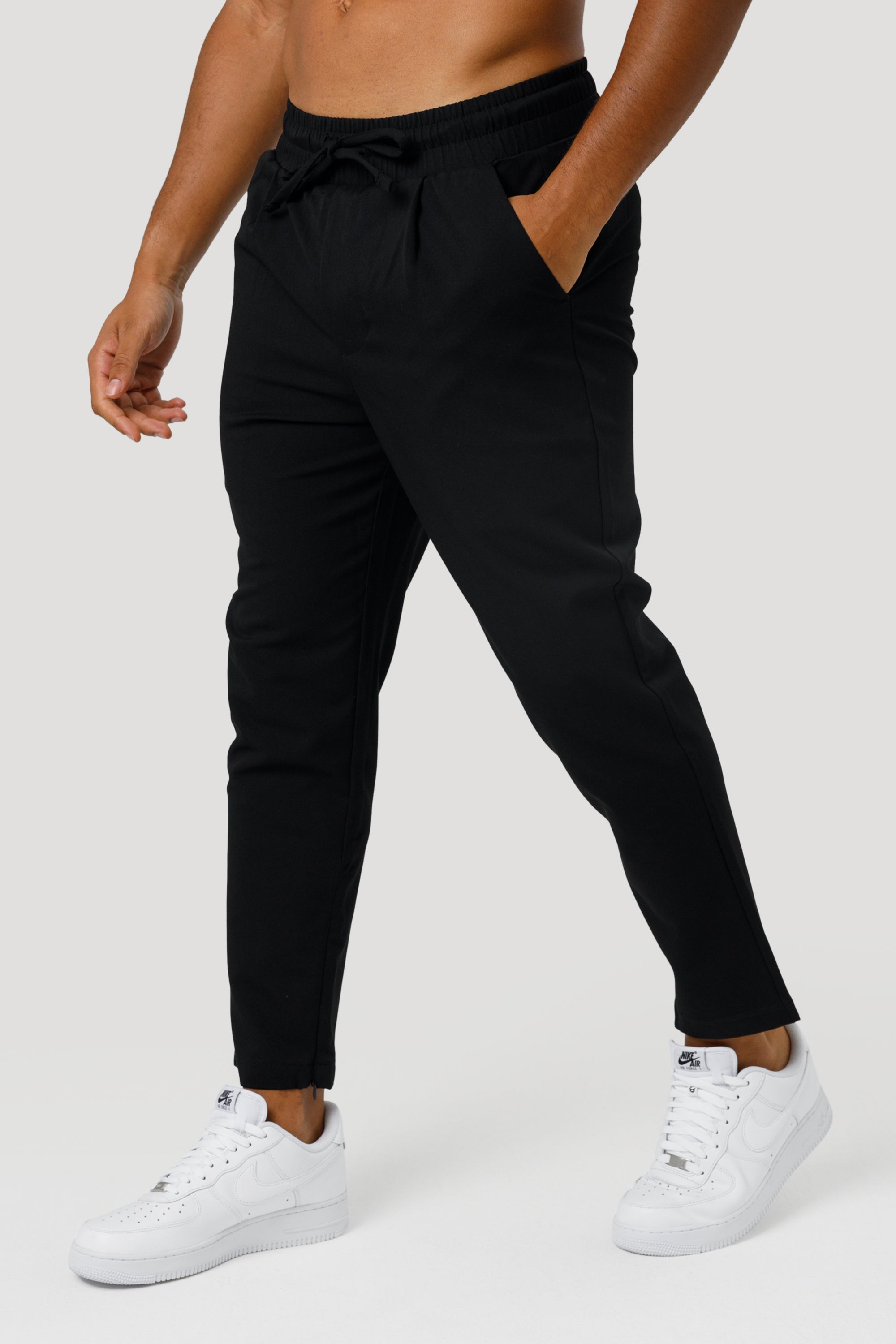 THE ELIO TROUSERS - NOIR