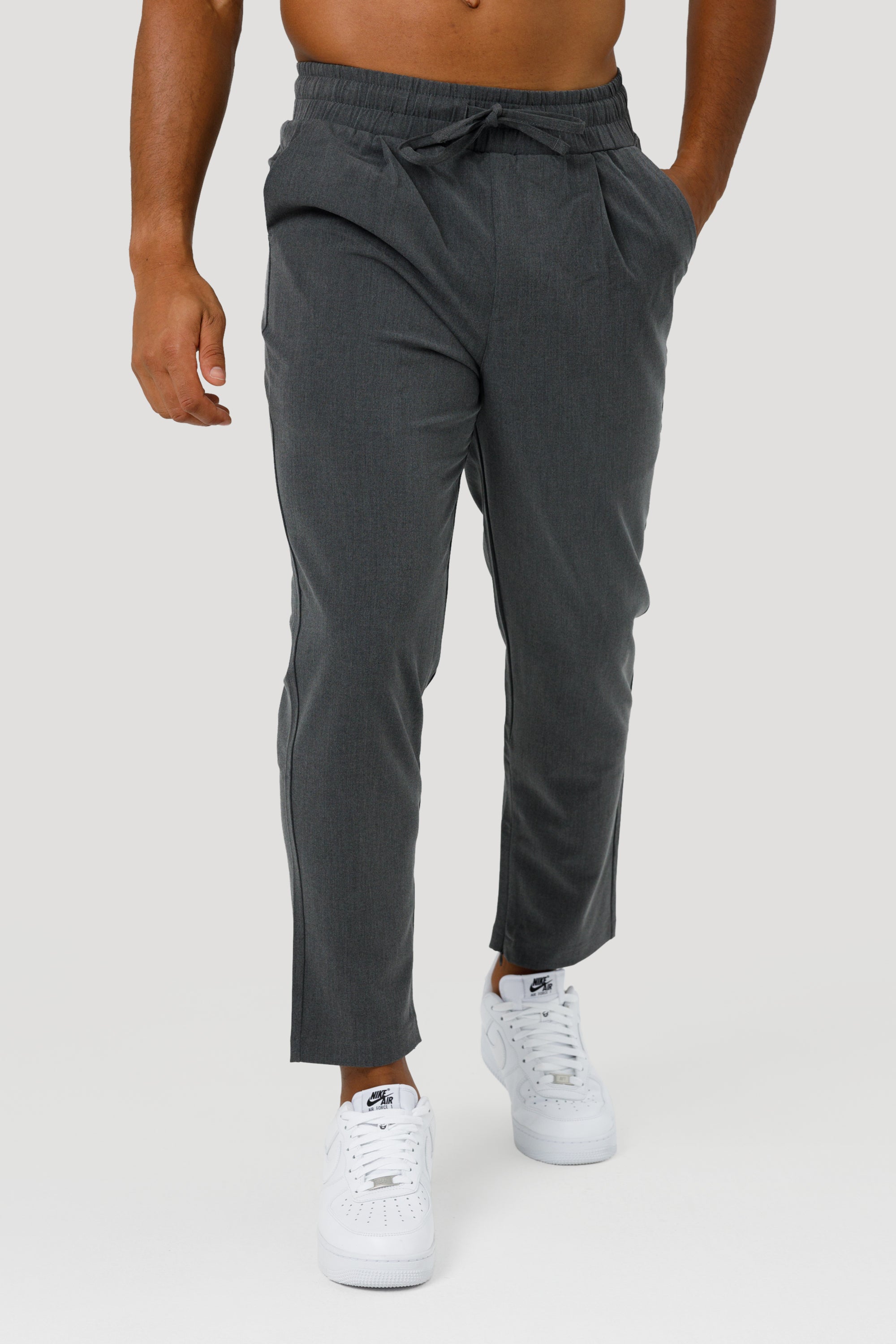 THE ELIO TROUSERS - GRIS FONCÉ