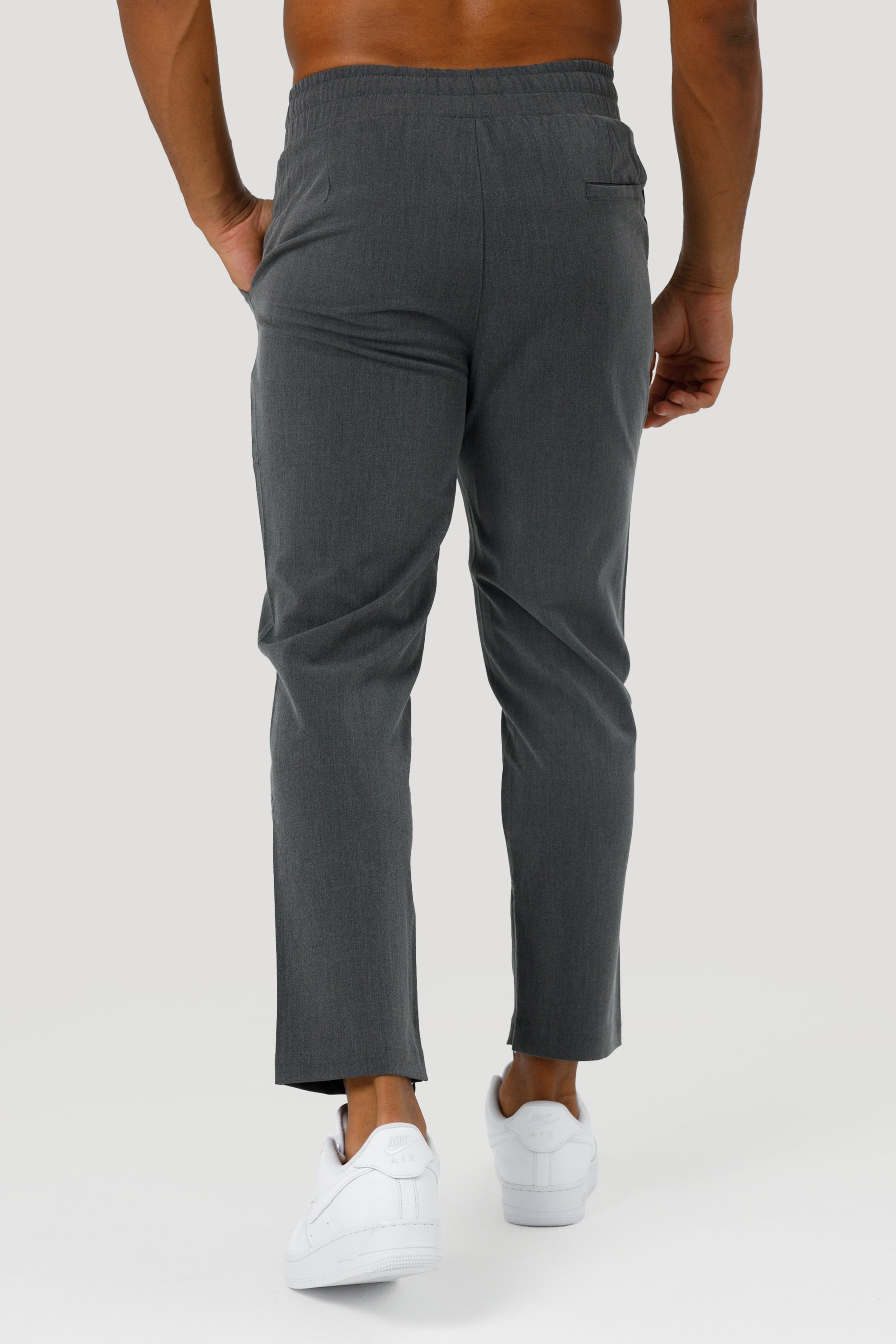 THE ELIO TROUSERS - GRIS FONCÉ