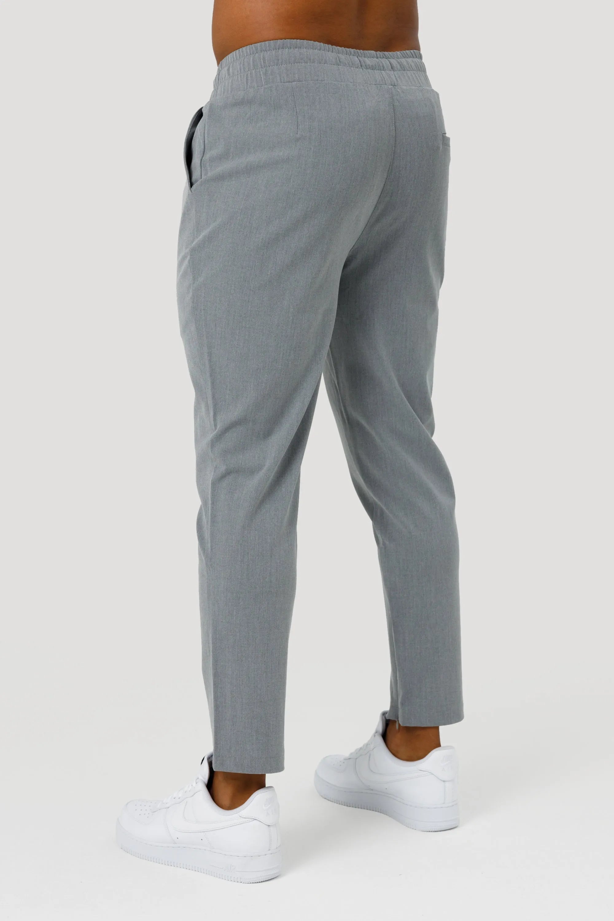 THE ELIO TROUSERS - LIGHT GREY - ICON. AMSTERDAM