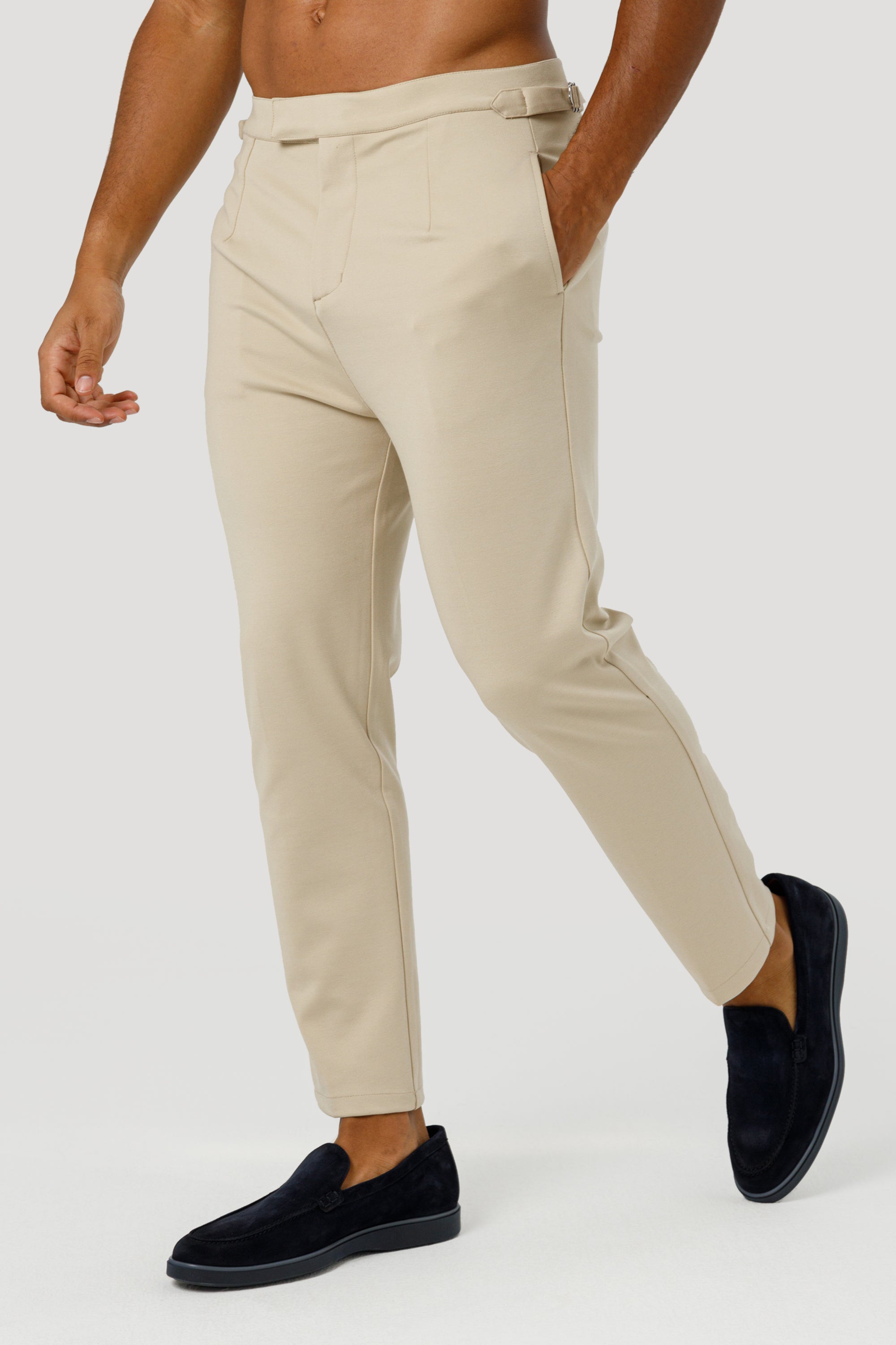 THE ALESSIO TROUSERS - IRISH CREAM