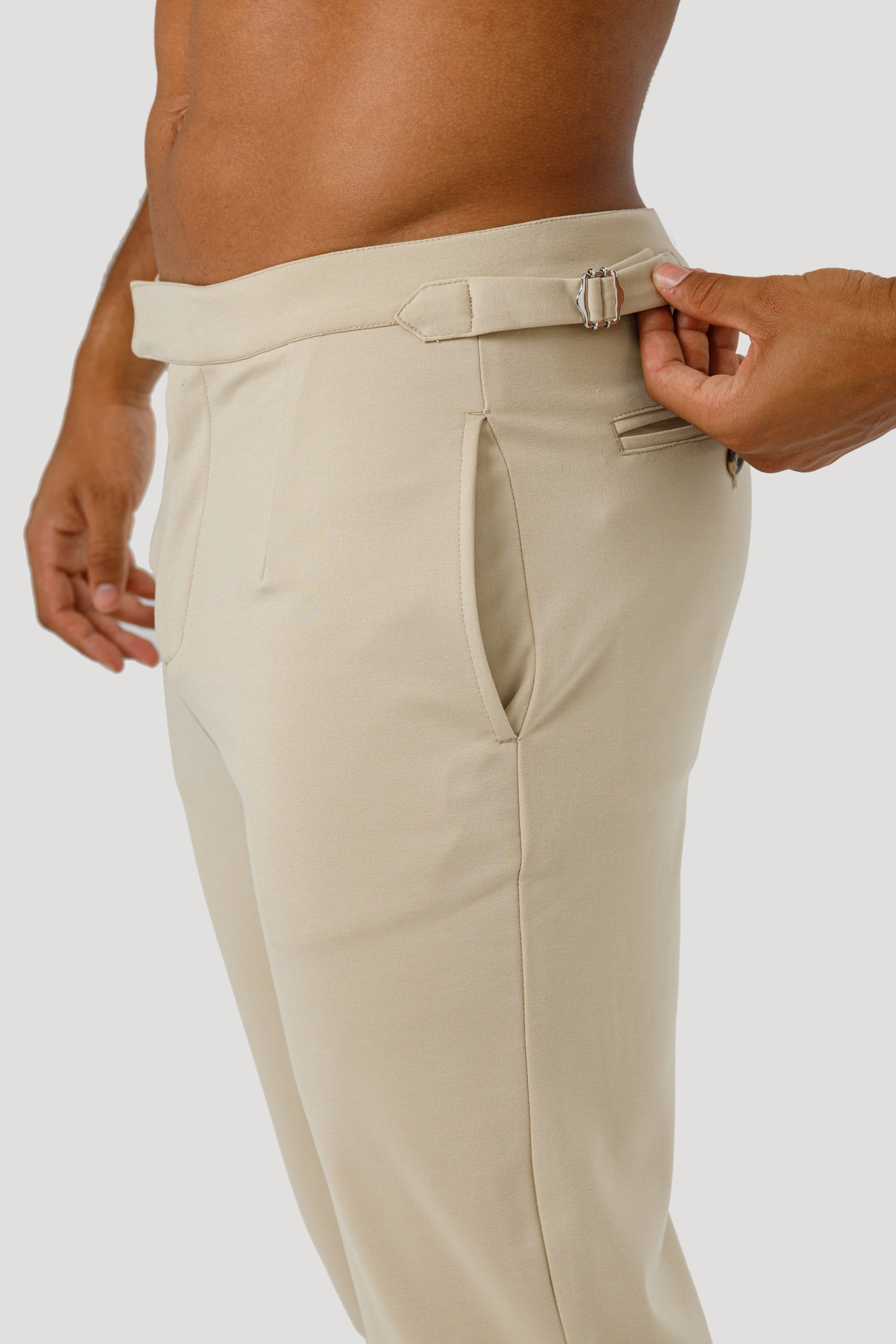 THE ALESSIO TROUSERS - IRISH CREAM