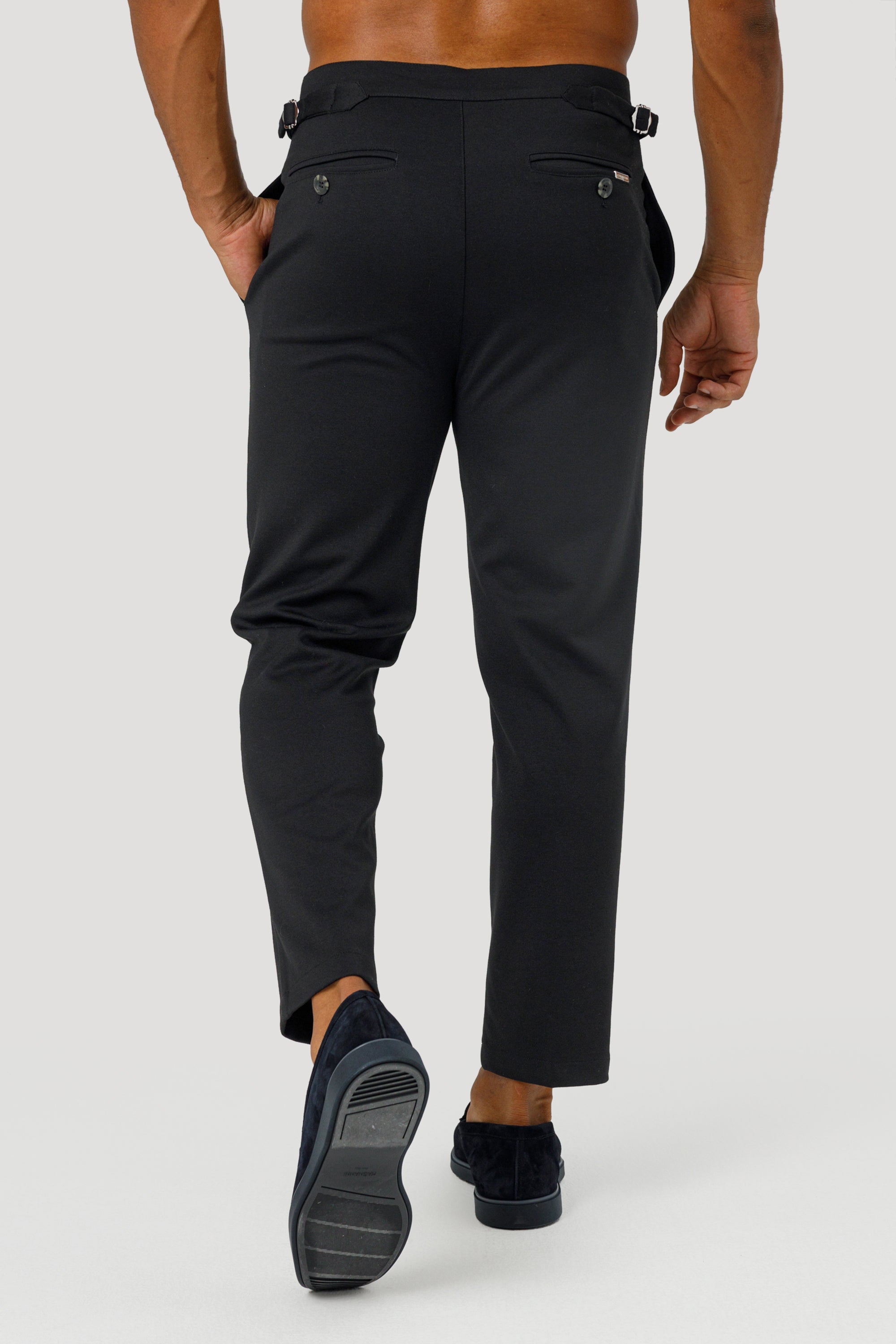 THE ALESSIO TROUSERS - BLACK