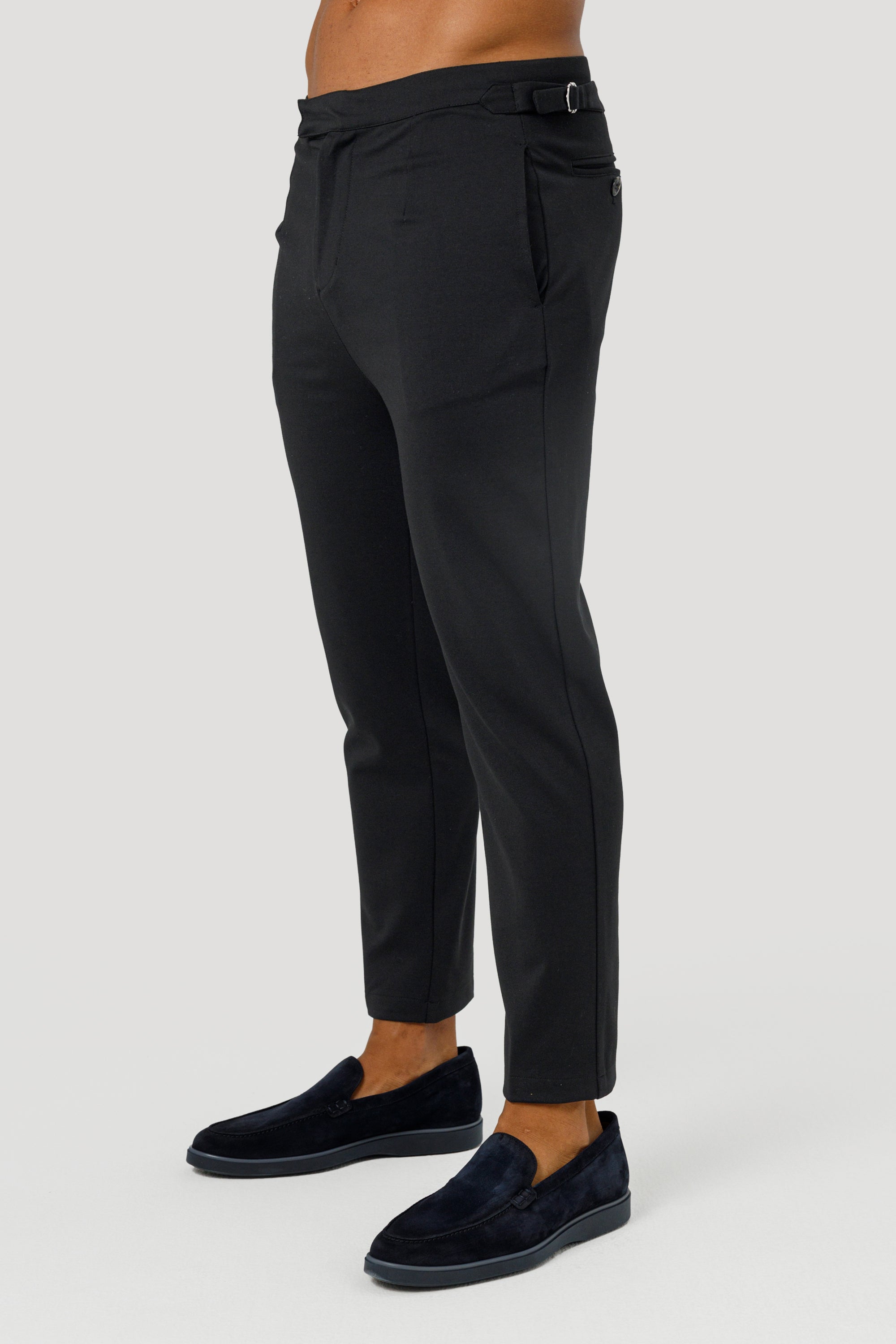 THE ALESSIO TROUSERS - BLACK