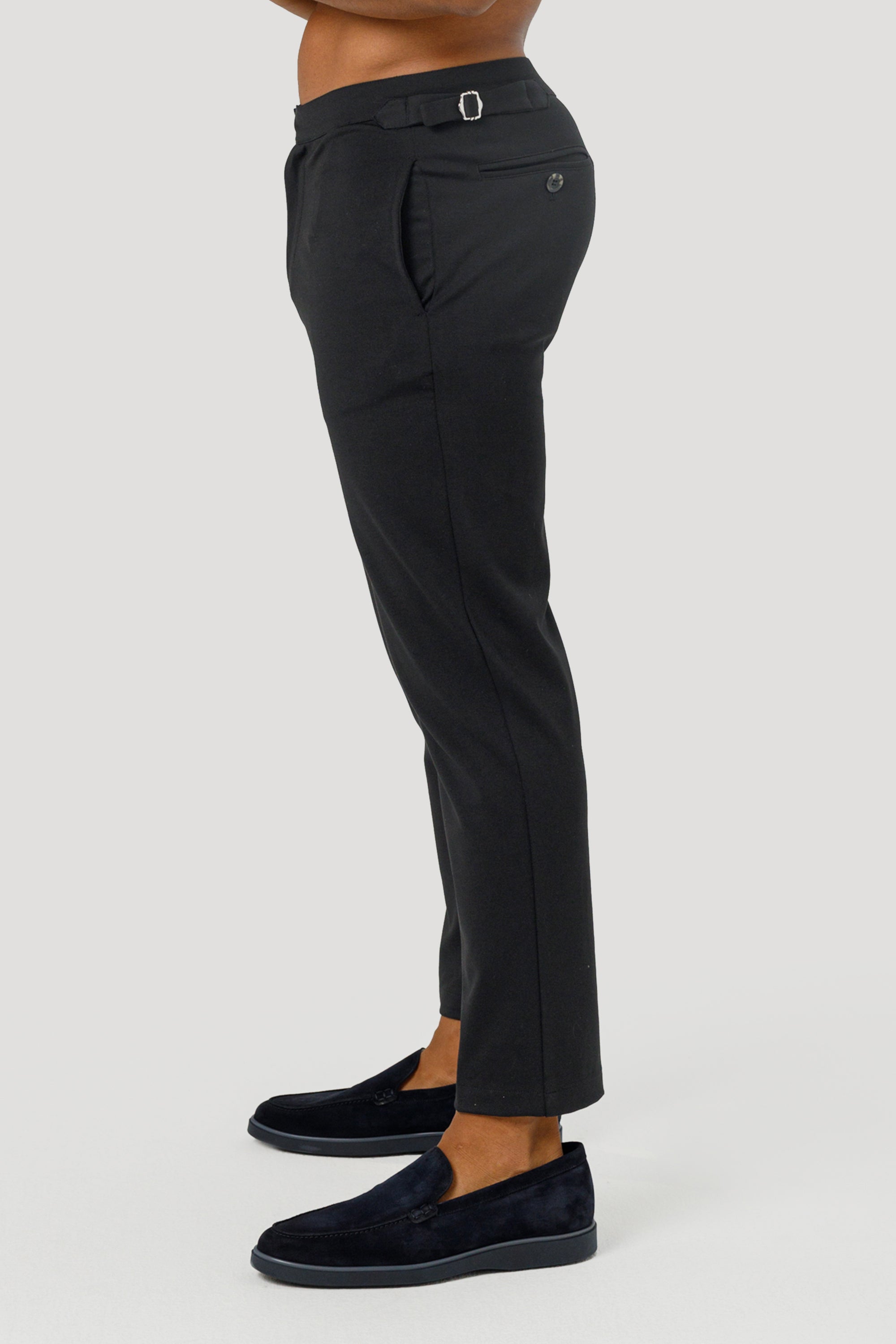 THE ALESSIO TROUSERS - BLACK