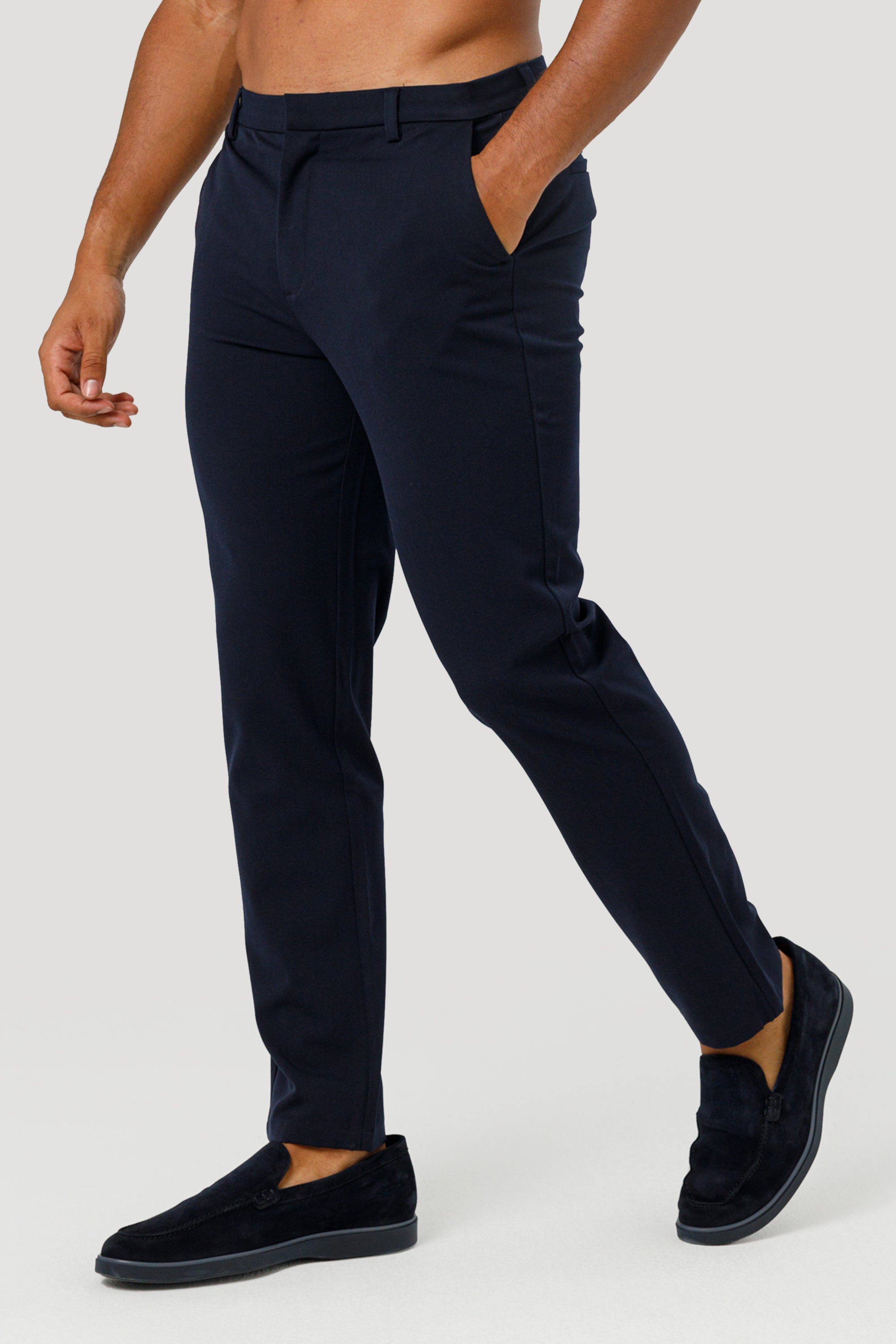 THE LUCIA TROUSERS - BLEU NAVY