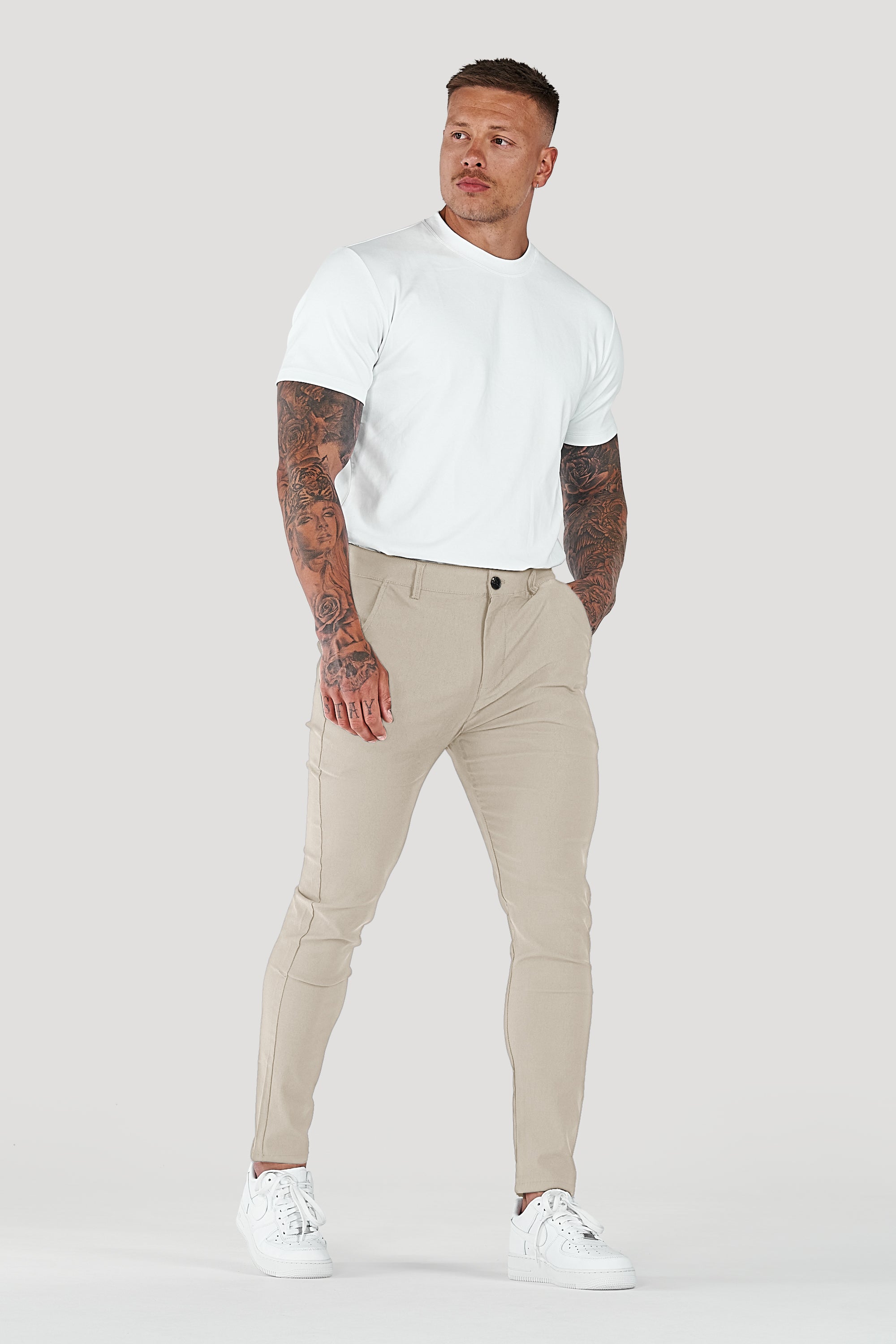 THE AVANI TROUSERS - IVORY