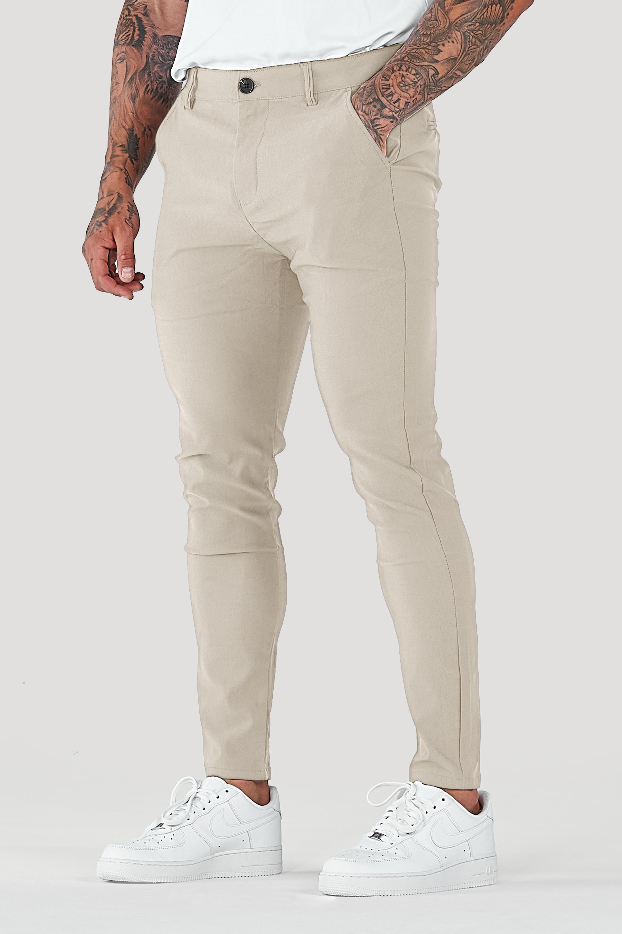 THE AVANI TROUSERS - IVORY