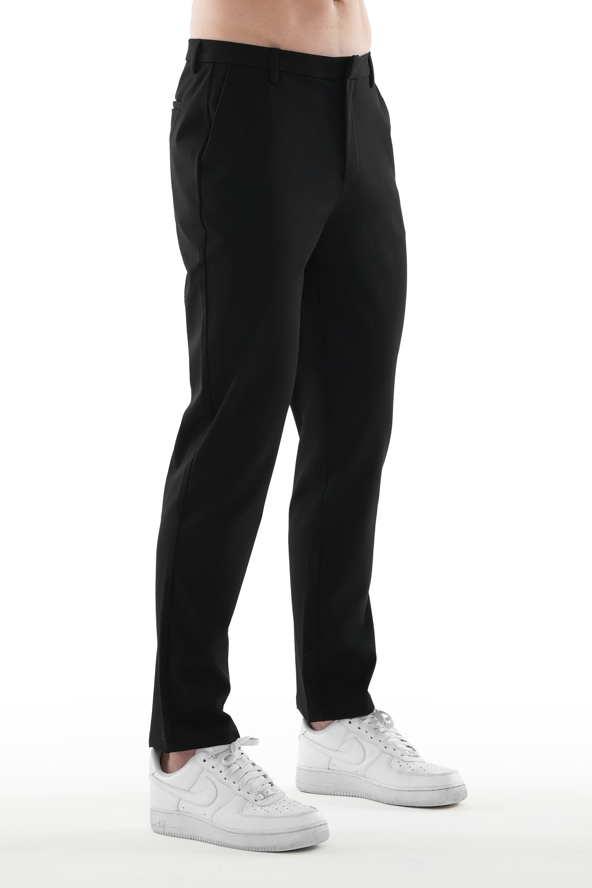 THE LUCIA TROUSERS - BLACK - ICON. AMSTERDAM