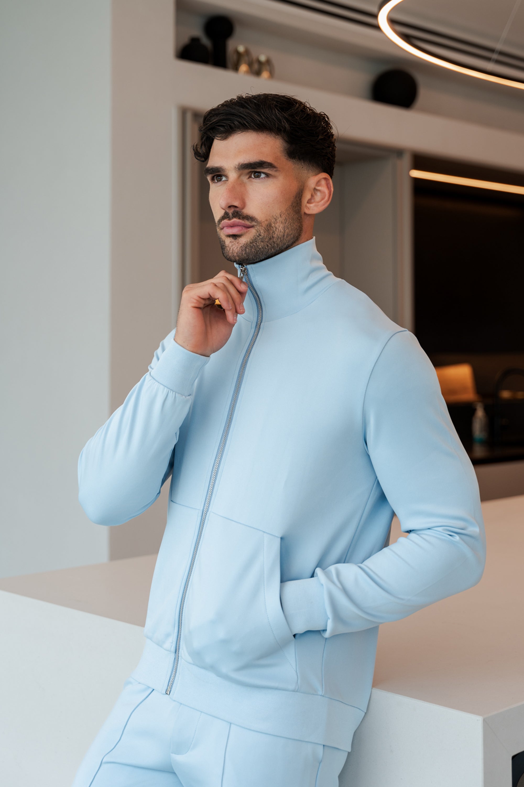 THE NOVA - JACKET - SKY BLUE - ICON. AMSTERDAM