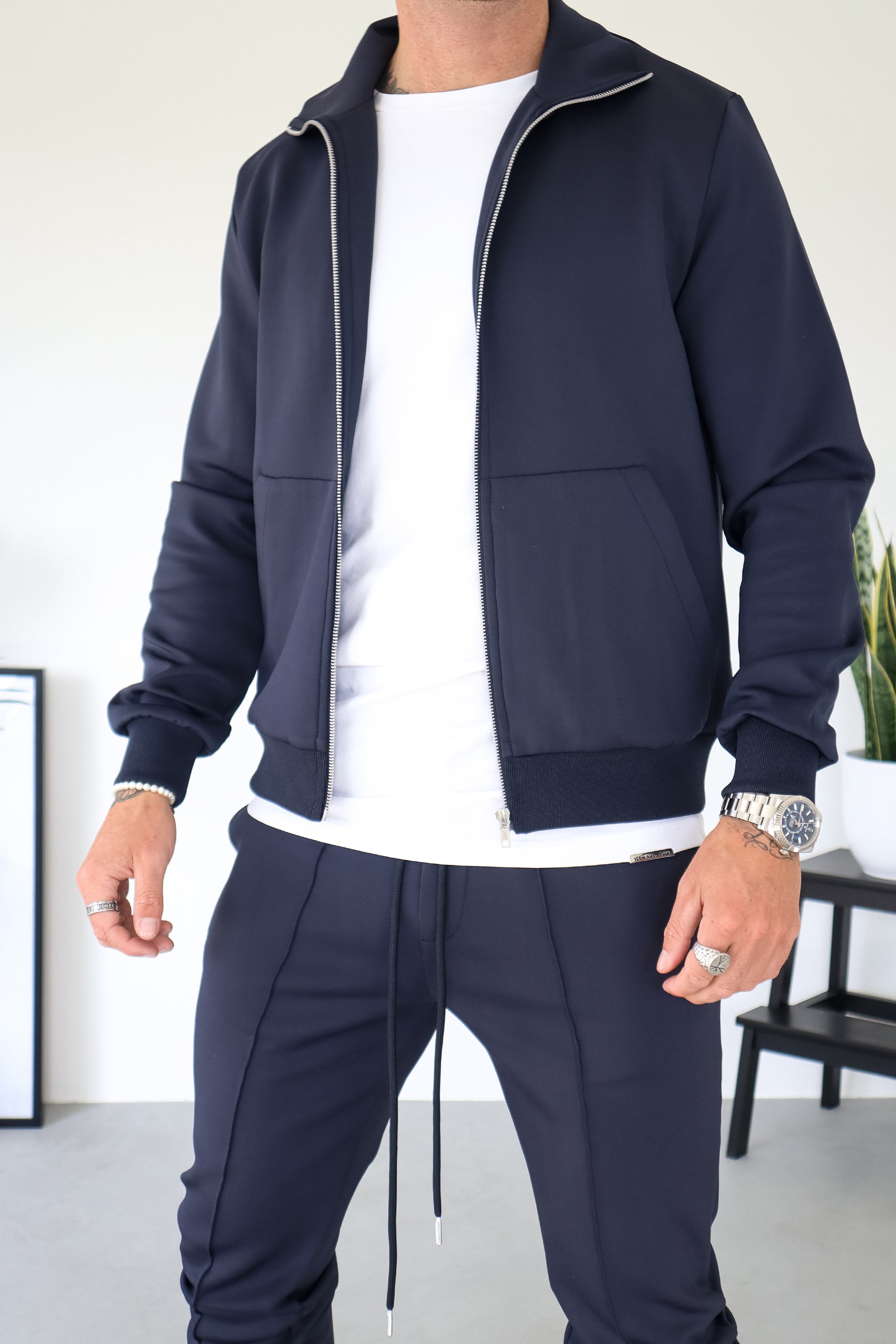 THE NOVA - JACKET - DARK BLUE - ICON. AMSTERDAM