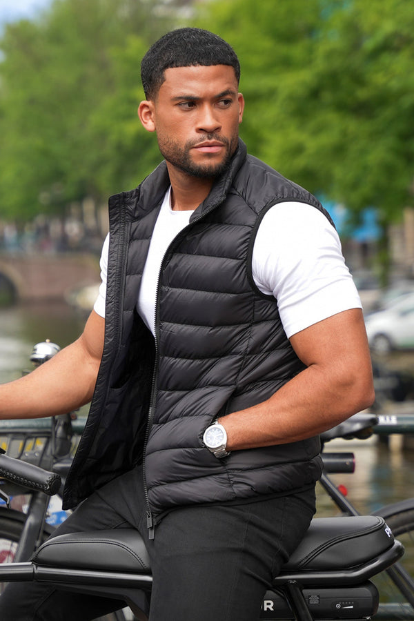 THE VERONA GILET - NOIR