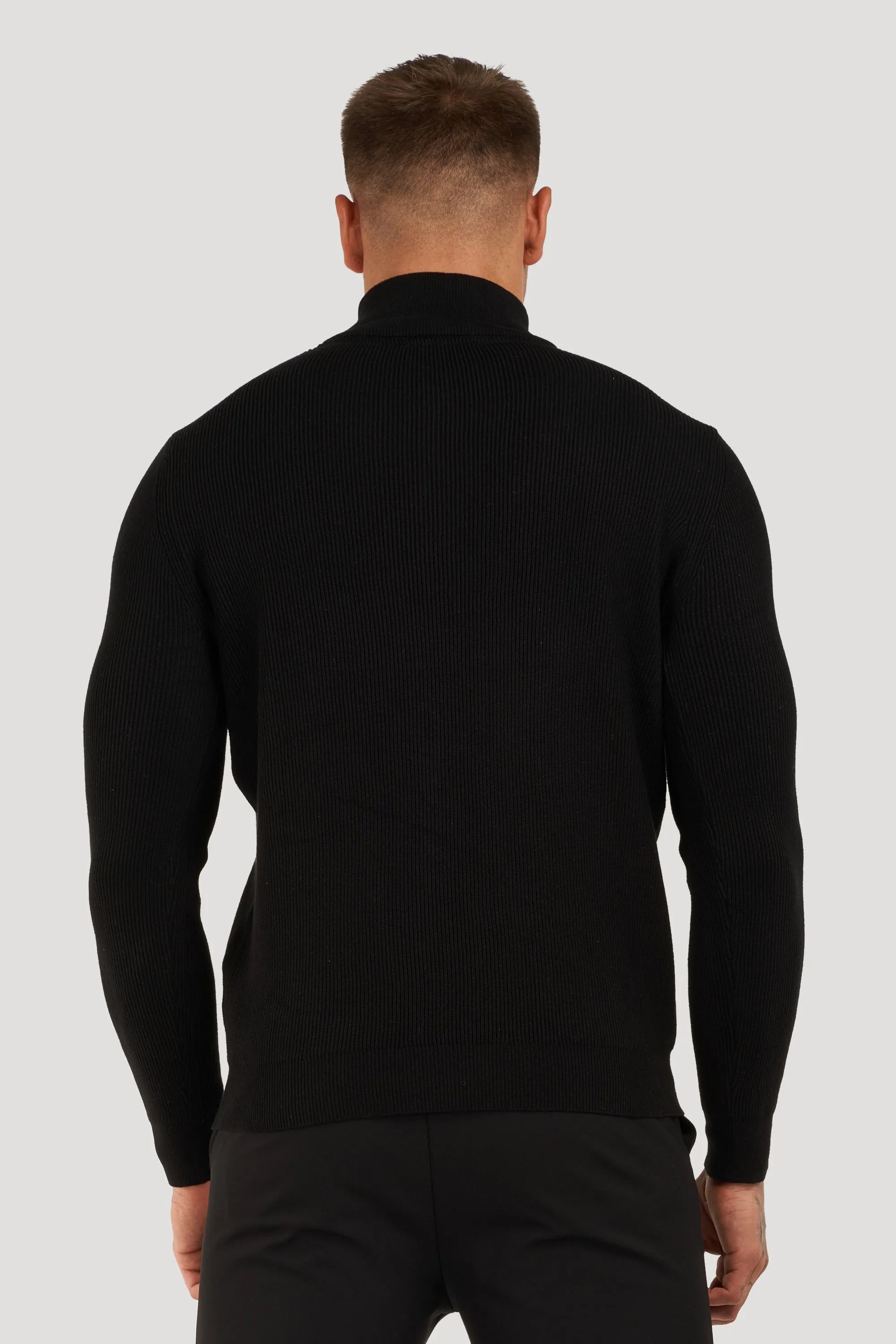 THE RENZO HALF ZIP SWEATER - ICON. AMSTERDAM