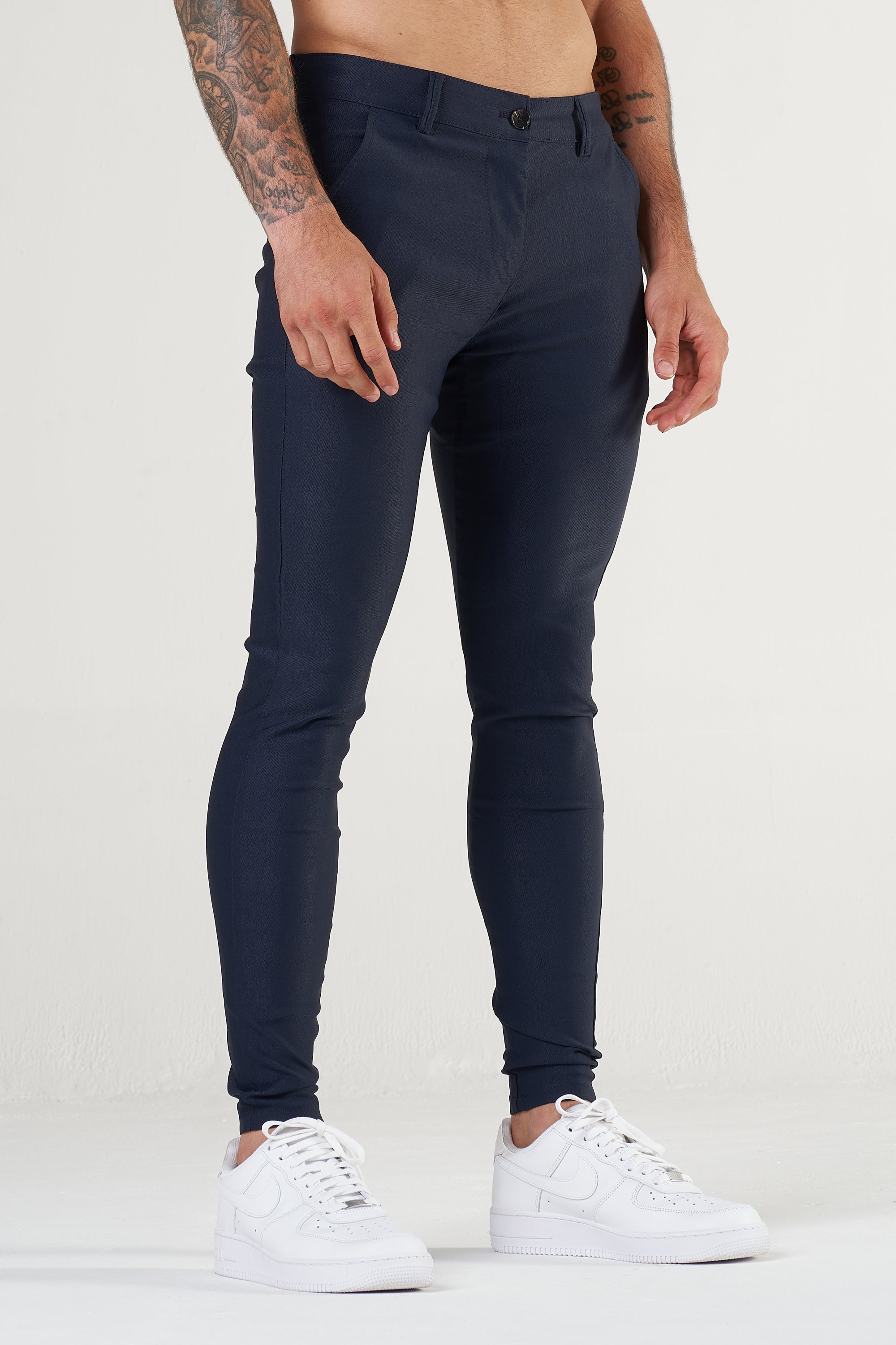 THE AVANI TROUSERS - DARK BLUE